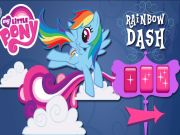 Jogo Bump de nuvem de Rainbow Dash online