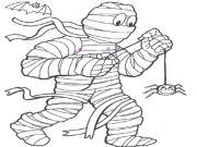 Jogo Livro para colorir da múmia online