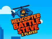 Jogo Helicopter Battle Steve 2 jogador online