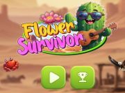 Jogo Sobrevivente de flores online