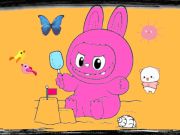 Jogo Aventura para colorir Labubu online