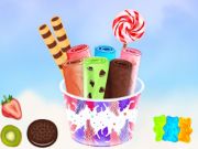 Jogo Cone de rolo de sorvete DIY online