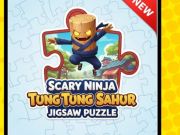 Jogo Scary Ninja Tung Tung Sahur Jigsaw Puzzle online