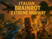 Jogo Rodovia Brainrot Extreme italiana online