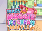 Jogo Diário Maggie: Waffle de sorvete online