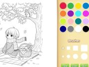 Jogo Livro de colorir aconchegante para crianças online
