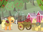 Jogo Meu pequeno pônei Applejack's Apple Harvest online