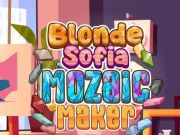 Jogo Loira Sofia: Mozaic Maker online