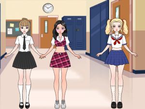 Jogo Diário da boneca de papel: Vista-se DIY online