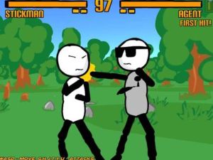Jogo Gun Stickman- Menos lutando online