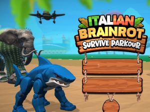 Jogo Italiano Brainrot sobrevive ao Parkour online