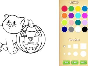 Jogo Livro para colorir de Halloween online