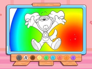 Jogo Livro para colorir: Dogday online