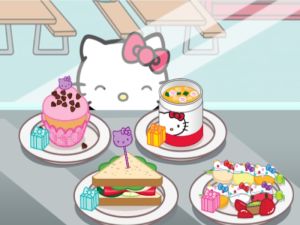 Jogo Hello Kitty lancheira online