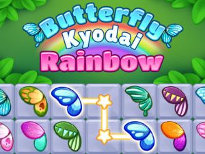 Jogo Butterfly Kyodai Rainbow online