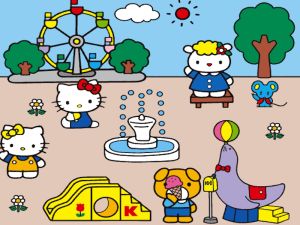 Jogo Hello Kitty: Criador de cena online