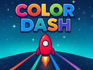 Jogo Dash colorido online