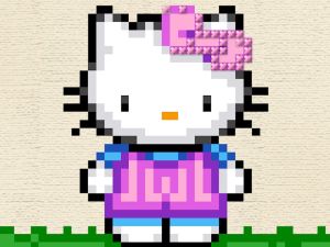 Jogo Hello Kitty Cross Stitch online