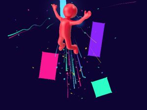 Jogo Salto neon online
