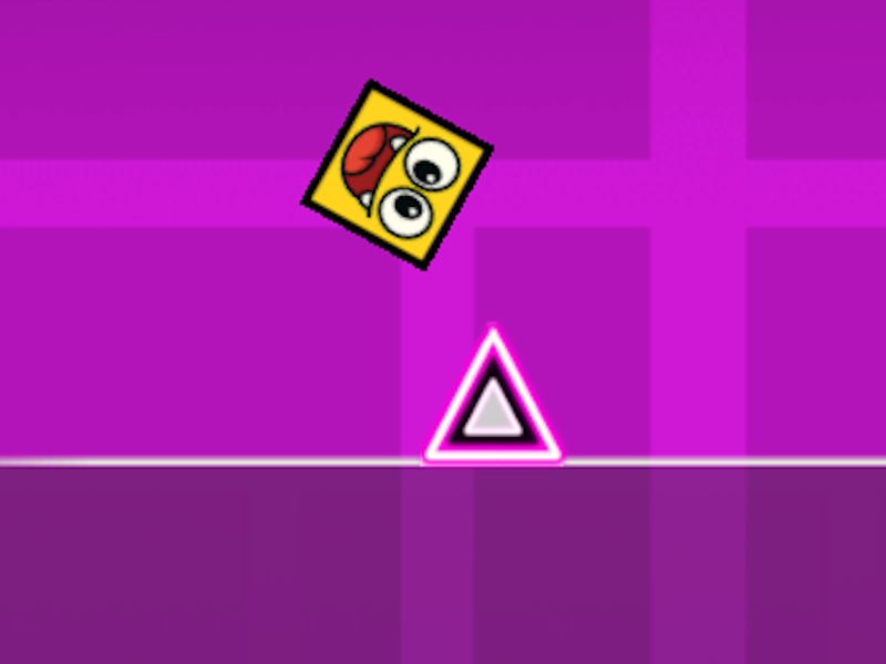 Jogo Playster em traço de geometria online