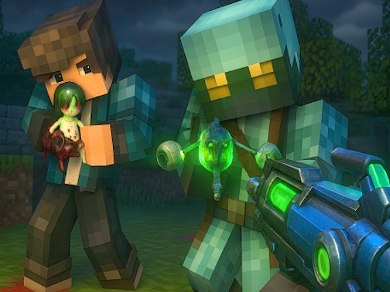 Jogo Paintball Fun 3D Pixel online