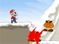 Jogo Mario Christmas Combat  online