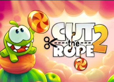 Jogo Om Nom: Corte a corda 2  online