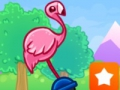 Jogo Flamingo surfista  online