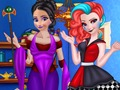Jogo Elsa E Anna Cosplay  online