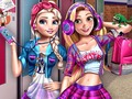 Jogo Princesas modernas dia da faculdade  online