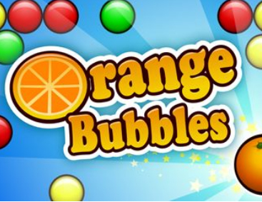 Jogo Laranjas em bolhas  online