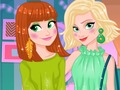 Jogo Frozen Sisters Cor do Ano  online