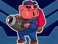 Jogo Capitão May-Ham contra os invasores do coelho  online