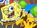 Jogo Bob Esponja Pokemon Ir  online