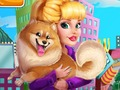 Jogo Audrey adota um cachorro  online