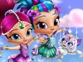 Jogo Brilho e brilho vestir-se  online