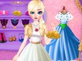 Jogo Elsa Dress Style Tentativa  online