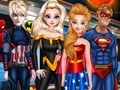 Jogo Princesas Estilo Marvel Ou DC  online