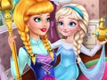 Jogo Rainha do Gelo: pegadinhas com a babá  online