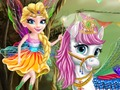 Jogo Princesa Fairytale Pony Grooming  online