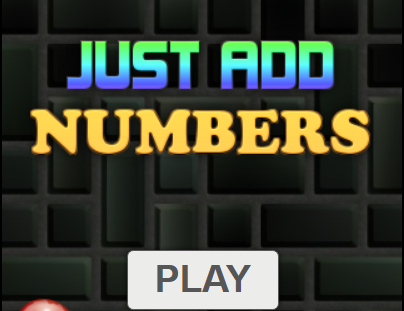 Jogo Apenas adicione números  online