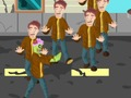 Jogo Ataque de zombis  online