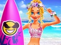 Jogo Nina Surfer Girl online