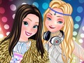 Jogo Anna e Elsa DJ's  online