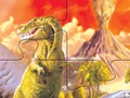 Jogo Puzzles de dinossauro  online