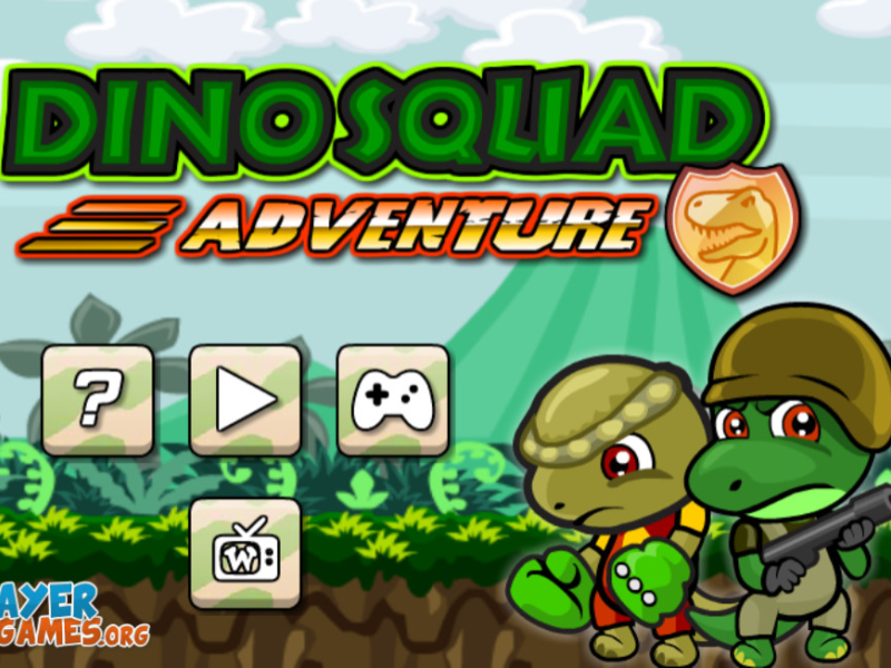 Jogo Aventura de esquadrão Dino online