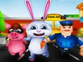 Jogo Surfistas de metrô de animais de estimação online