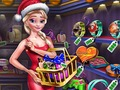 Jogo Registo de Natal da rainha do gelo  online