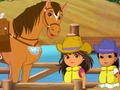Jogo Dora e amigos Legenda dos cavalos perdidos  online