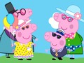 Jogo Peppa Pig: Vestido de família online